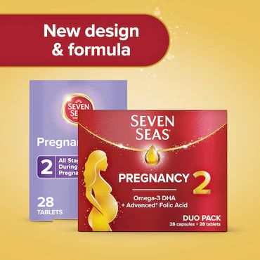 Seven Seas Pregnancy 28 Tablets & 28 Capsules (1 Month Supply)_4