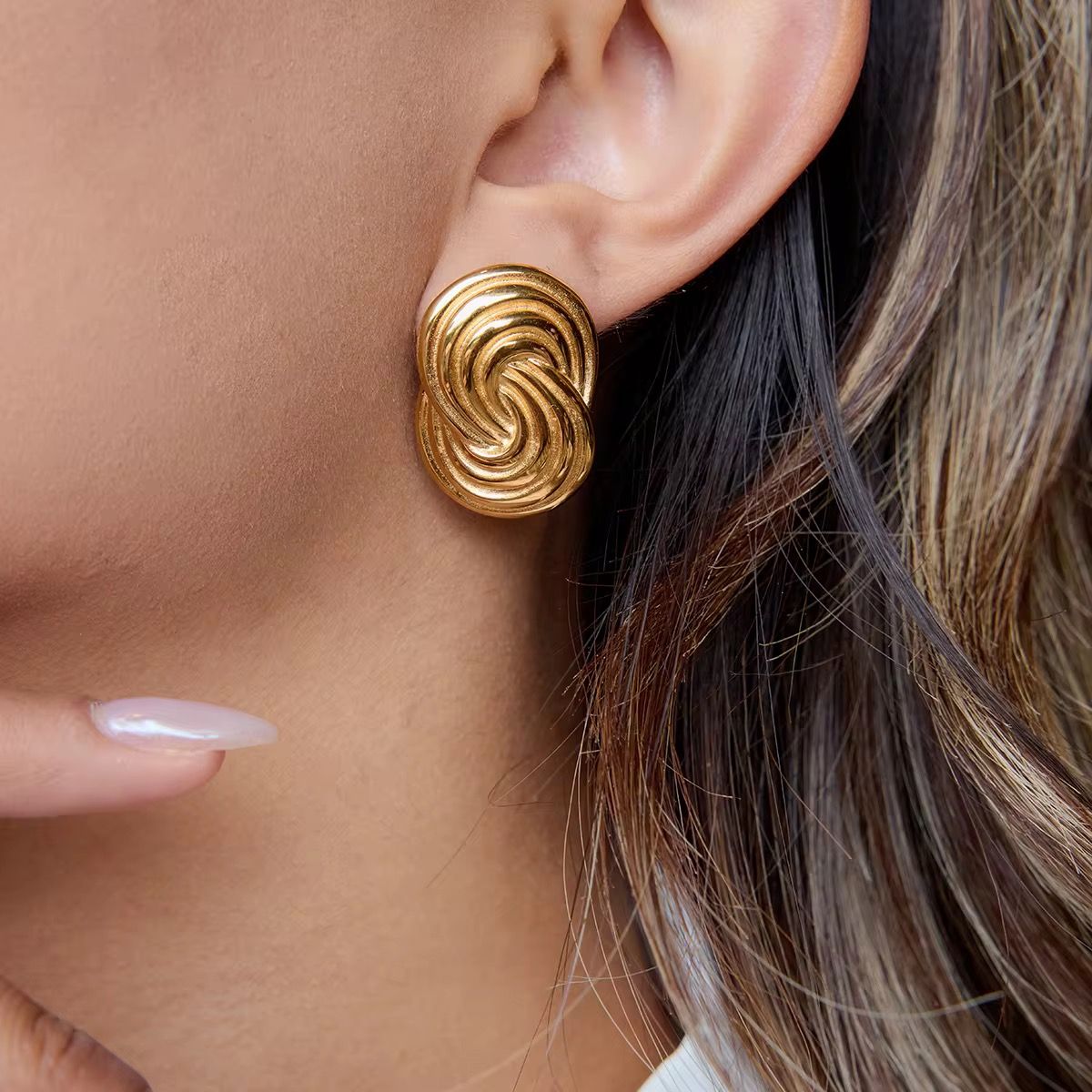 Non tarnished earrings _0