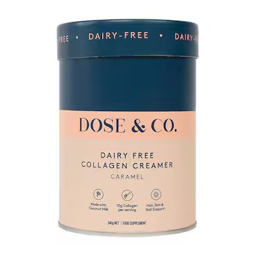 Dose & Co Dairy-Free Collagen Creamer Caramel 340g_0