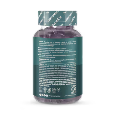 Novomins Shialajit 30 Strawberry Flavoured 60 Gummies_1