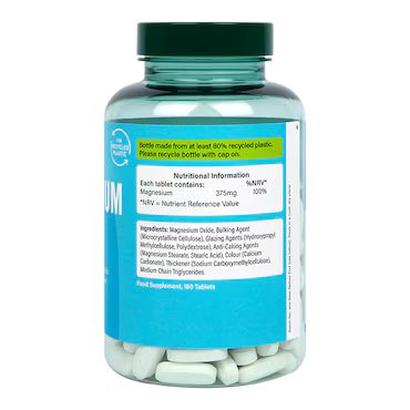 Holland & Barrett Magnesium 375mg 180 Tablets_1