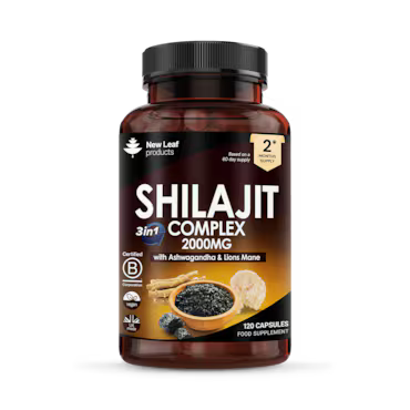 New Leaf Products Shilajit Complex Food Supplement 120 Capsules_0