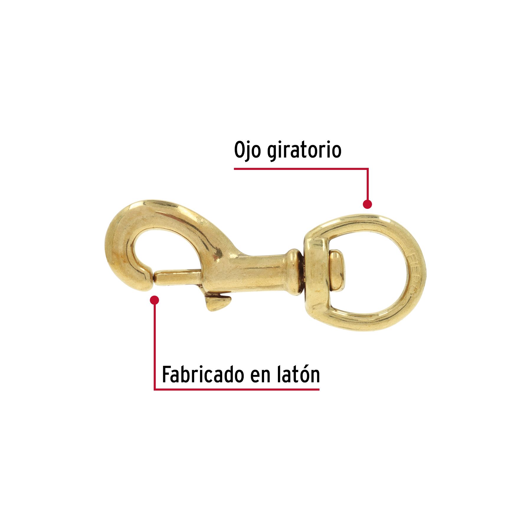 Bandola destorcedora de latón 3/4', FIERO_1