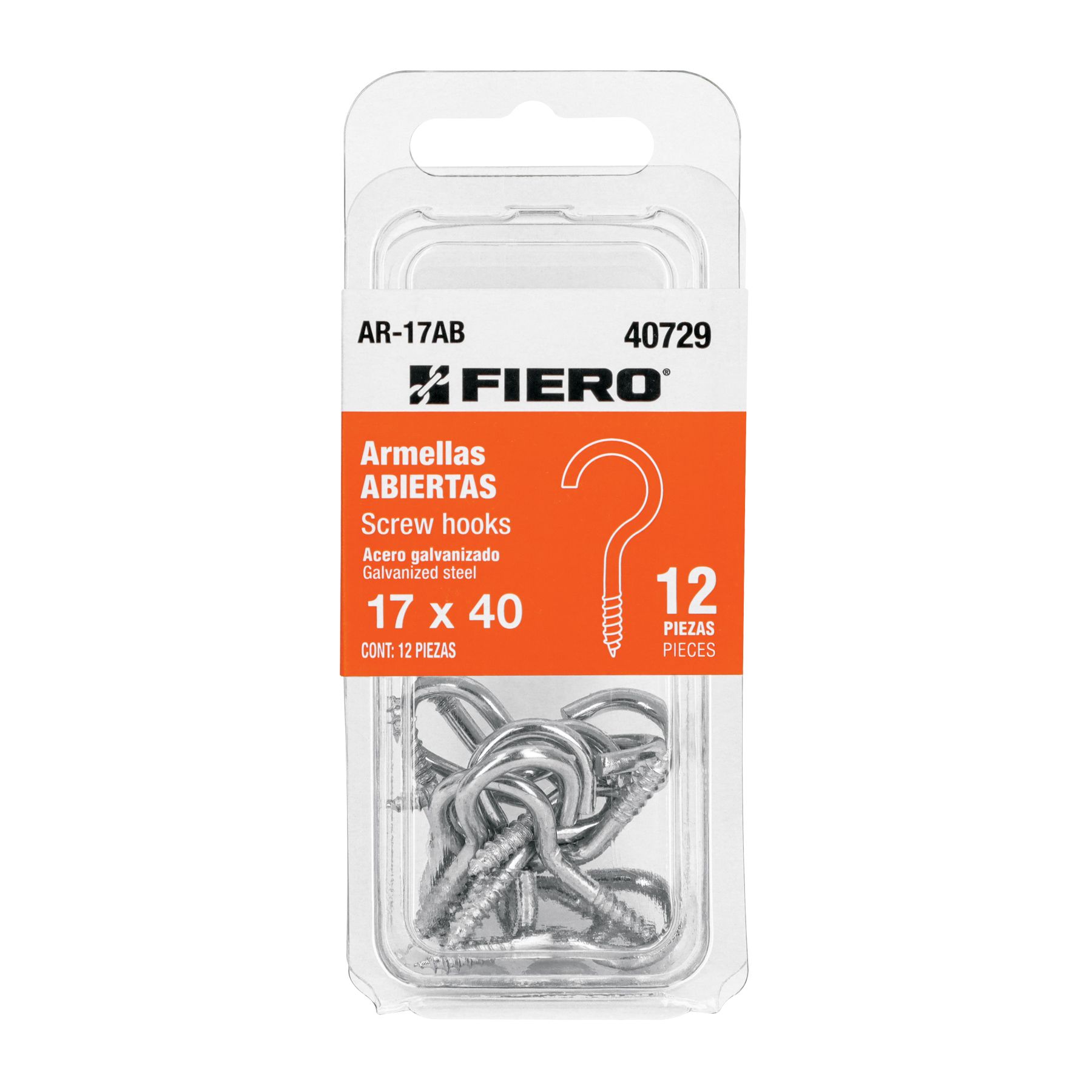 Blíster con 12 armellas abiertas de 17 x 40, FIERO_3