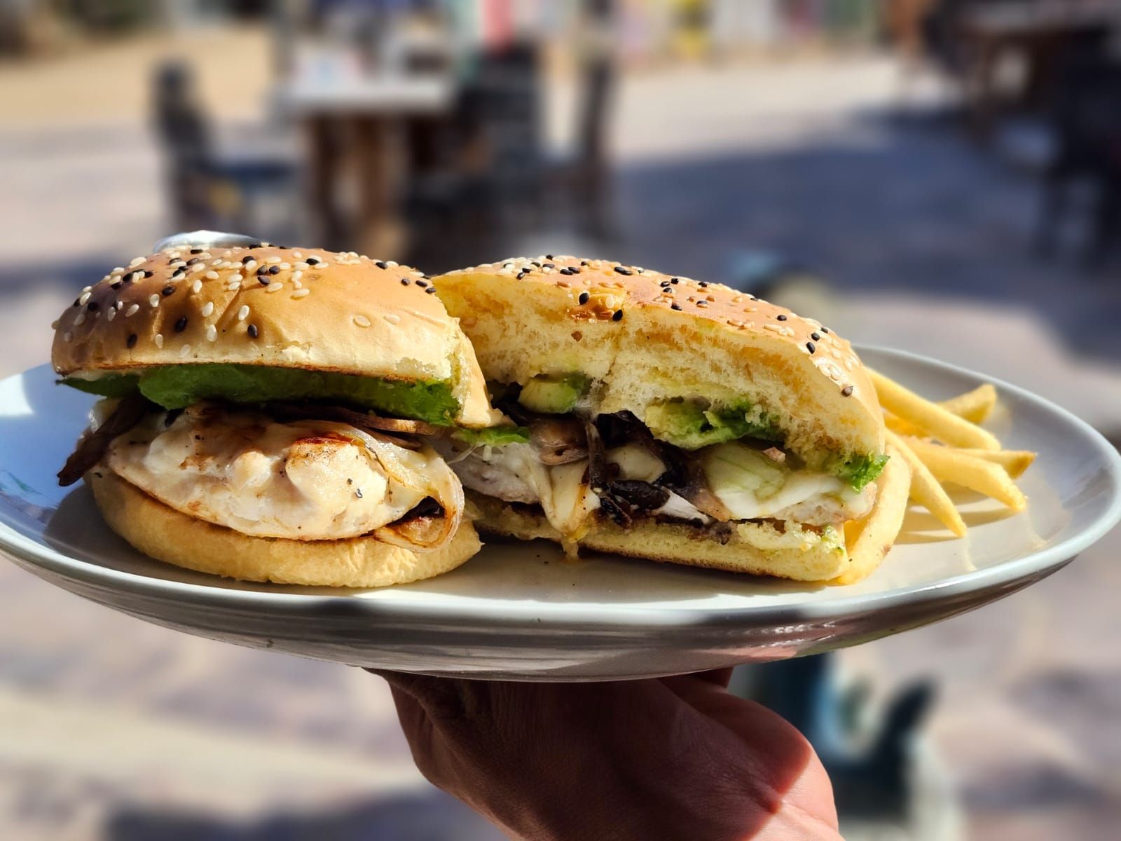 Hamburguesa de Pollo (Chicken Burger)_0