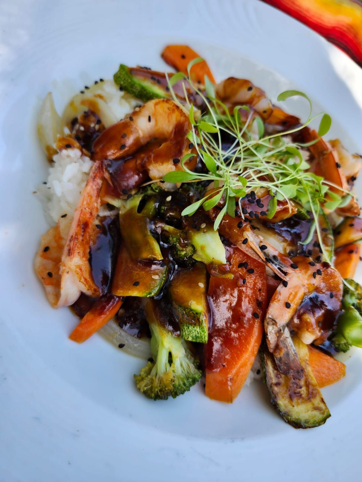 Teriyaki de Camarón (Shrimp Teriyaki)_0