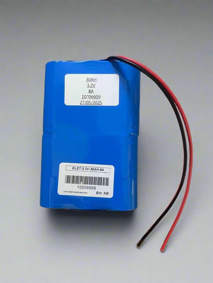 Custom Built 30ah 3.2V 25Amp LiFePo4 Battery (10006609)_0