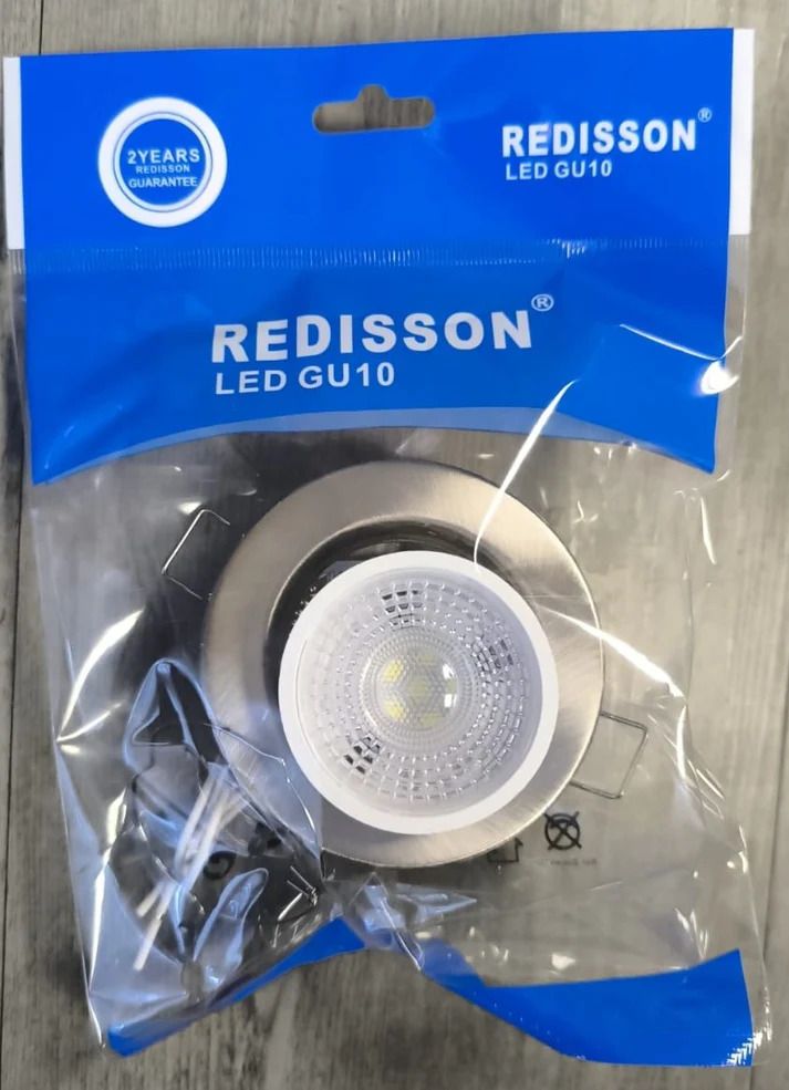 REDISSON GU10 6Watt 240vAC 6000k (Cool White) Complete LED Downlight - Versatile Lighting Solution (10007601)_0