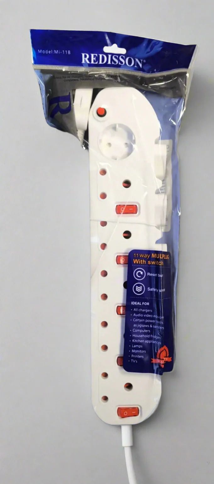 REDISSON 11 Way Switched 5x16Amp 6x5Amp 220v Multi-Plug (10007604)_0