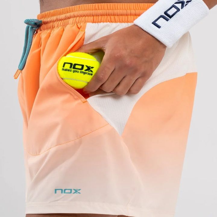 NOX Men's Short Pro Mock Orange Degraded_2