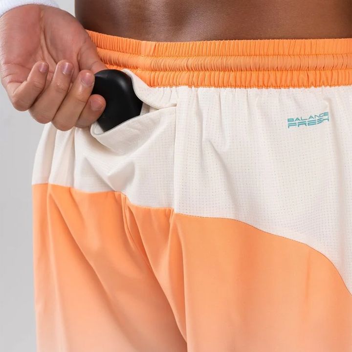 NOX Men's Short Pro Mock Orange Degraded_1