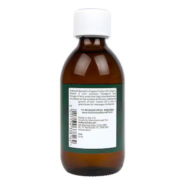 Holland & Barrett Cold-Pressed 100% Pure Organic Castor Oil 250ml_1