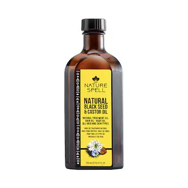 Nature Spell Black Seed & Castor Oil For Hair & Skin 150ml_0