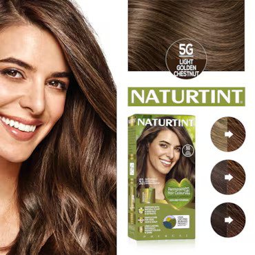 Naturtint Permanent Hair Colour 5G (Light Golden Chestnut)_5
