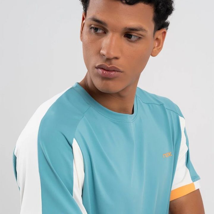 NOX Men's T-Shirt Pro Dusty Turquoise_4