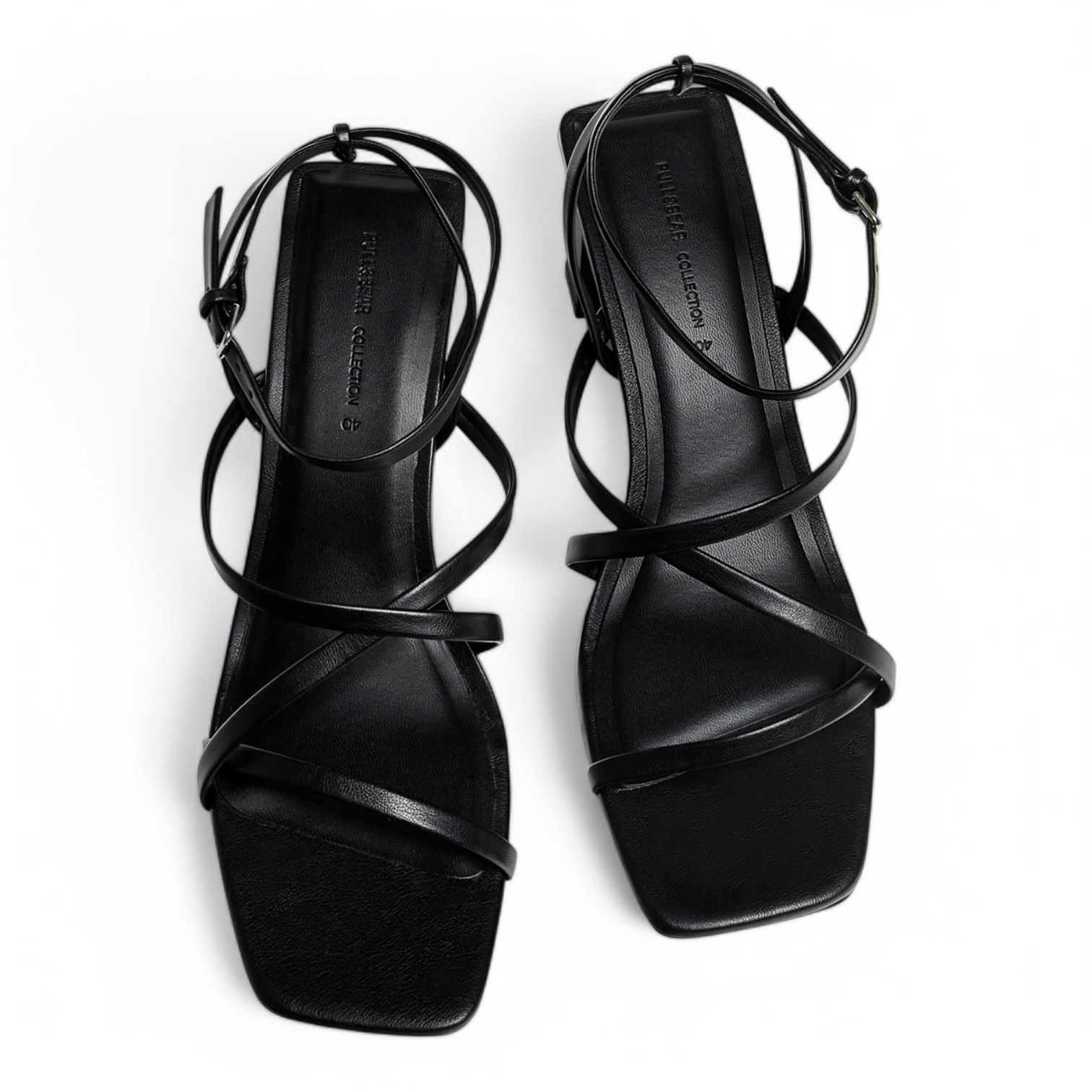 Sandales Crossover Straps - Noir_1