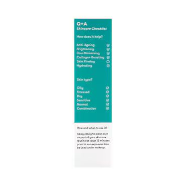Q+A Peptide SPF50 Anti-Ageing Daily Facial Sunscreen 50ml_3