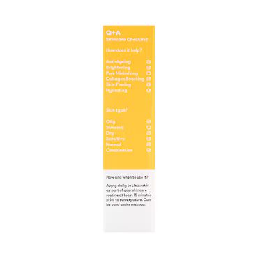 Q+A Peptide SPF50 Anti-Ageing Daily Facial Sunscreen 50ml_1