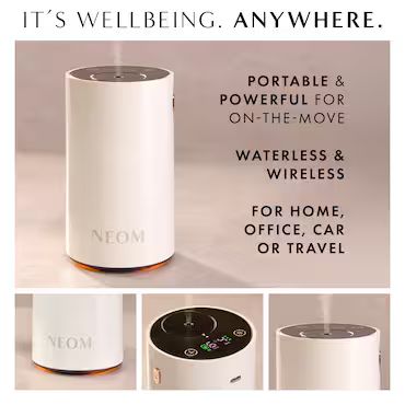 NEOM Wellbeing Pod Mini+ Waterless Essential Oil Diffuser - White_3