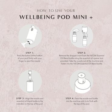 NEOM Wellbeing Pod Mini+ Waterless Essential Oil Diffuser - White_6