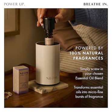 NEOM Wellbeing Pod Mini+ Waterless Essential Oil Diffuser - White_4