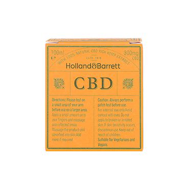 H&B CBD Muscle Balm Ultra 300mg 100ml_3
