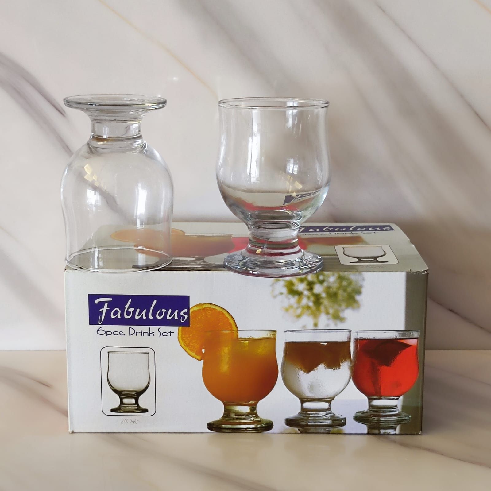 VERRE À JUS BLOOM FABULEUX 240ML - كأس عصير بلوم الرائع 240مل_0