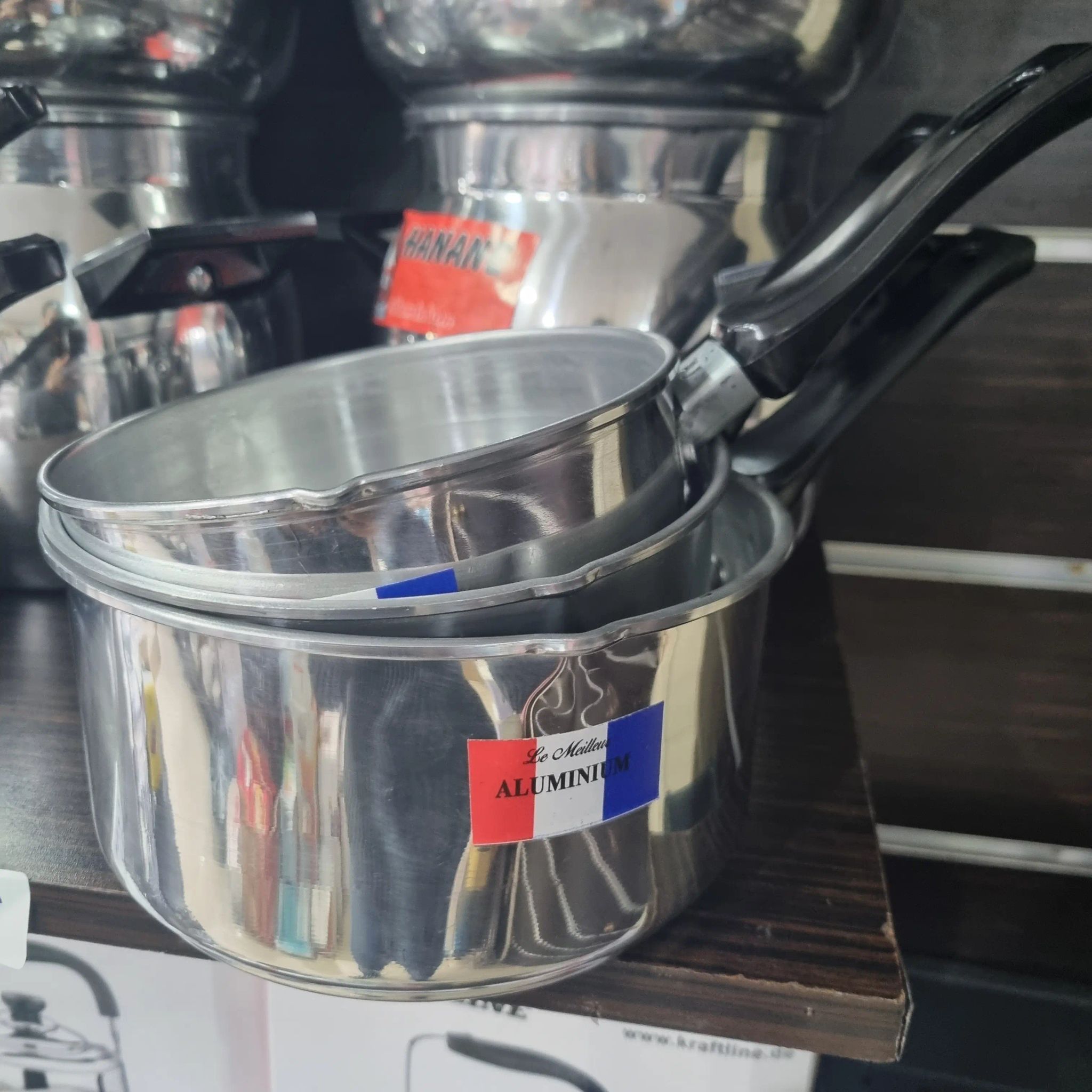 Ensemble de Casseroles 3PCS en Aluminium - طقم ديال طواجن 3PCS من الألومنيوم_0