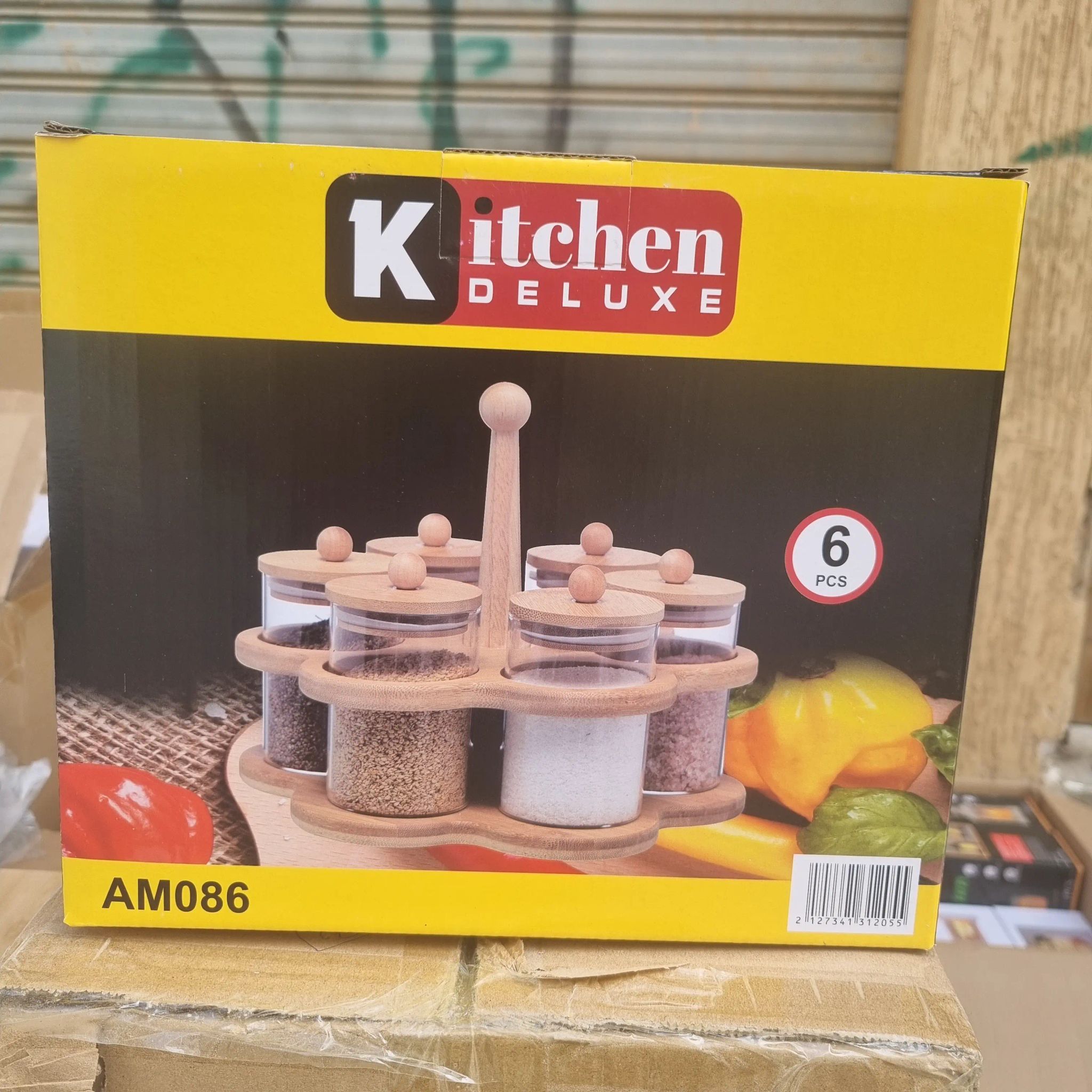 Boîte à Épices DELUXE 6pcs - علبة التوابل DELUXE 6 قطع_0