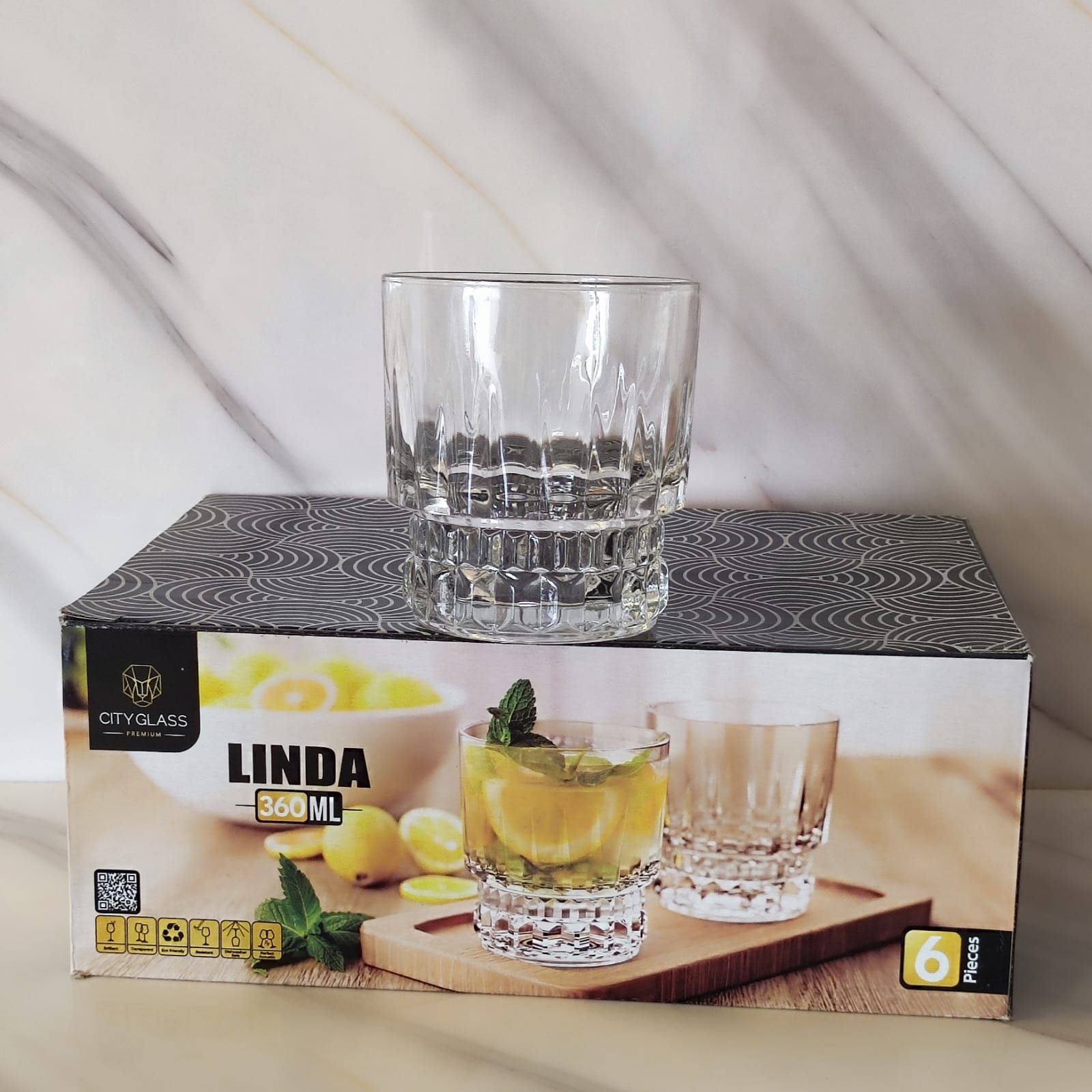Verre Premium Linda - كاس زوين ديال ليڭلاس Linda_0