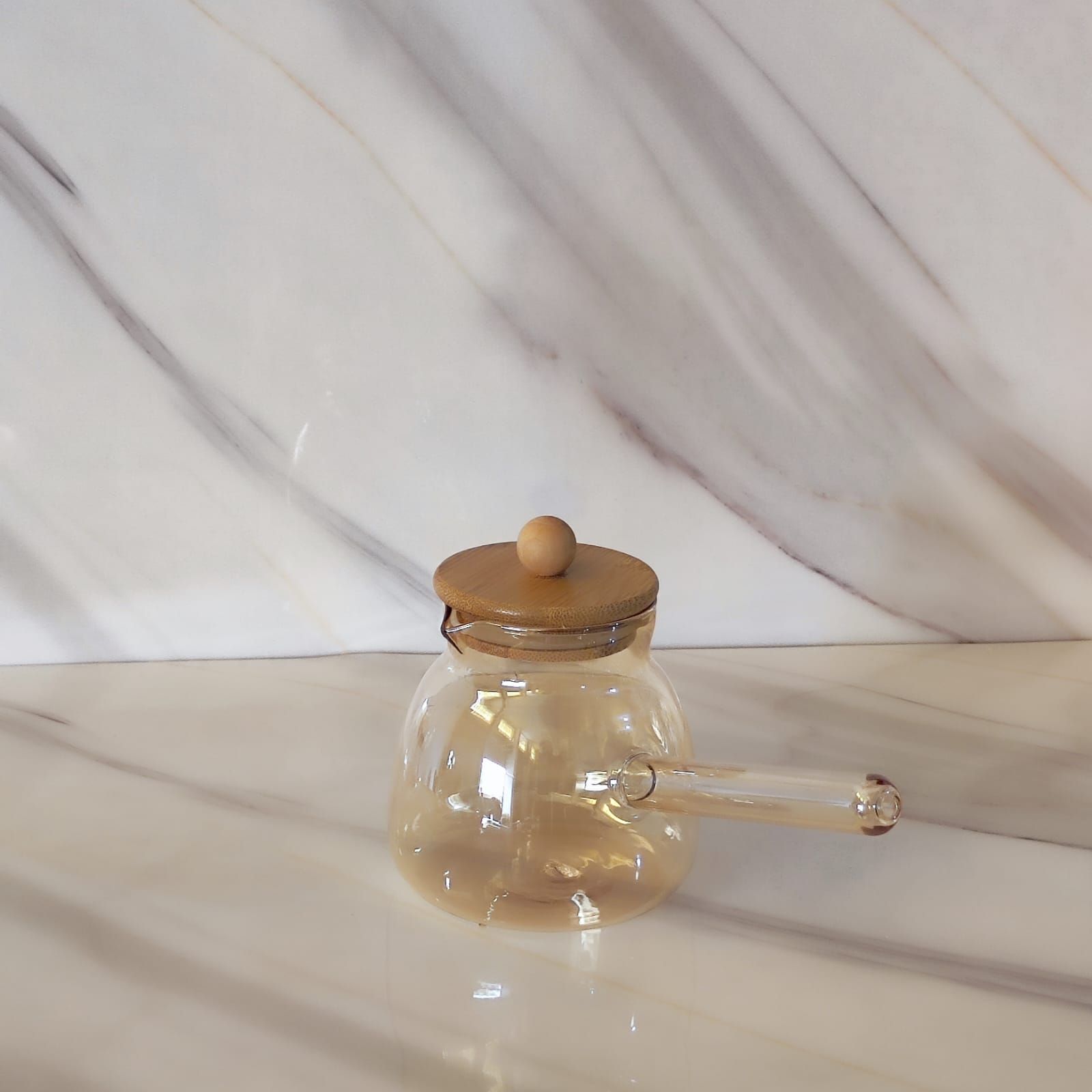 Tasse en Verre Résistante Dorée - كاس زيزوة مدهبة_0