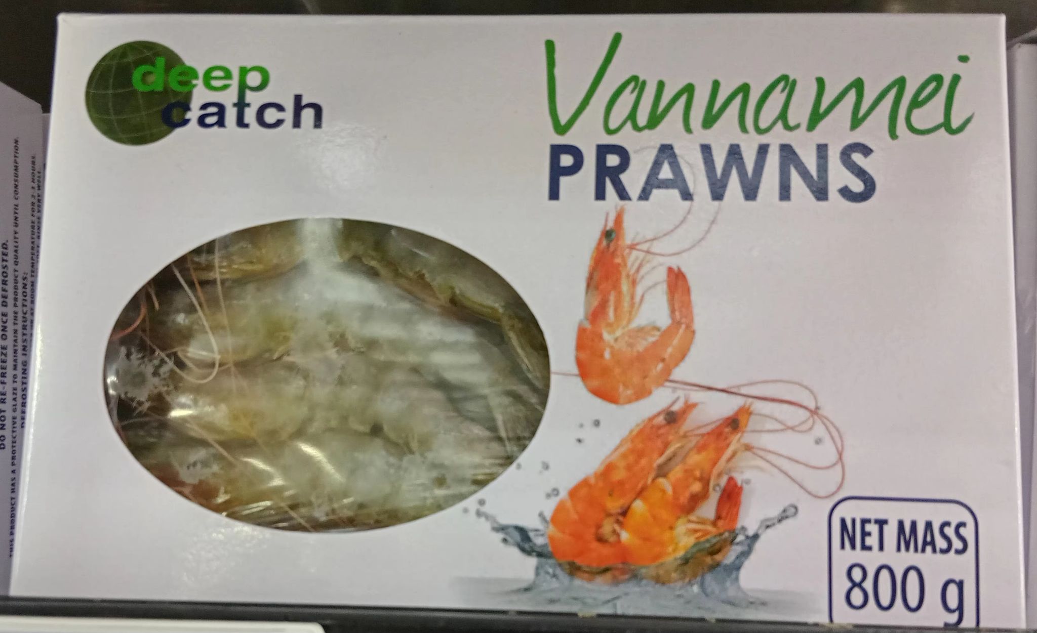 Deep Catch Vannamel Prawns 26/30. 800gr_0