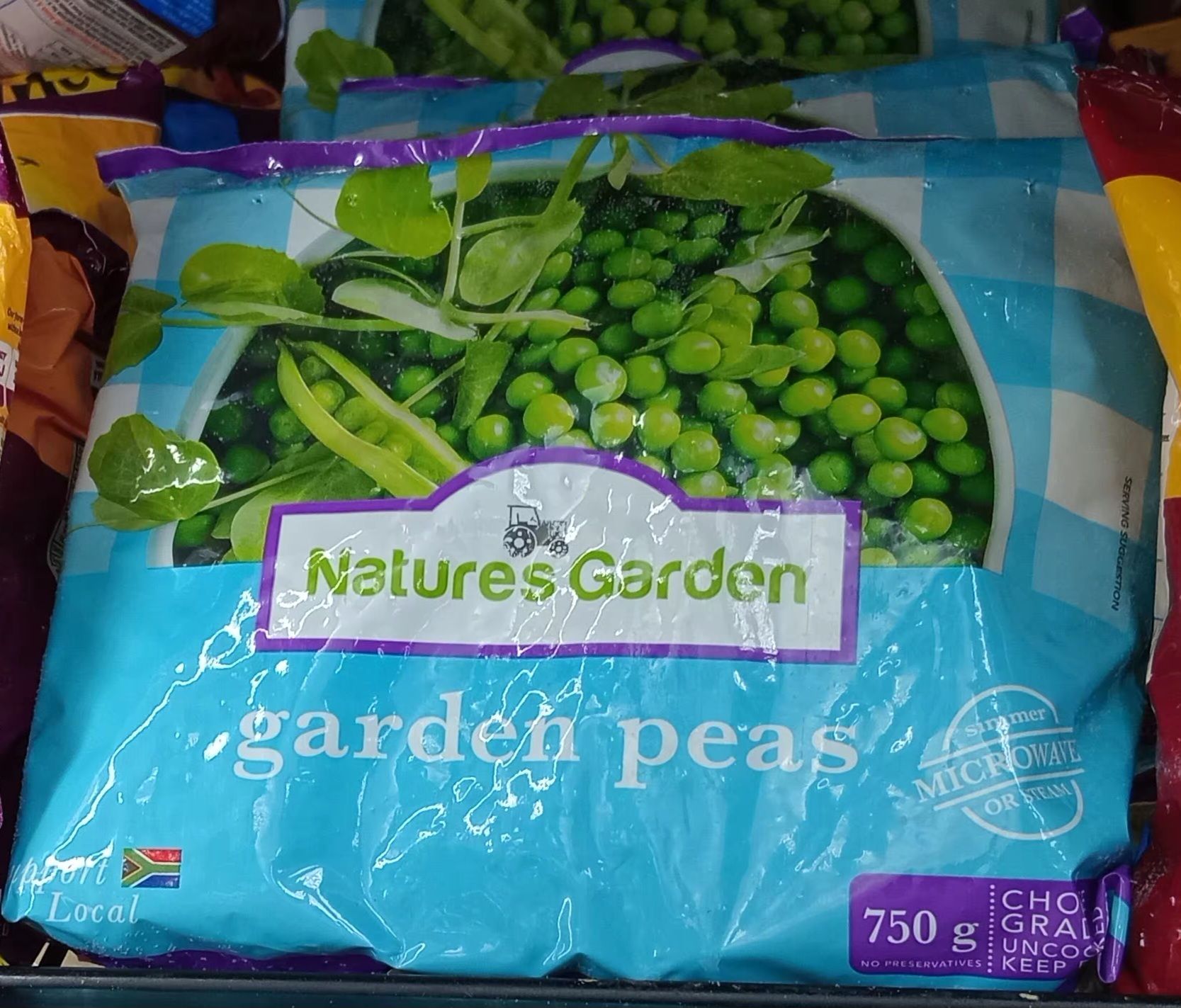 Natures Garden Peas 750gr_0