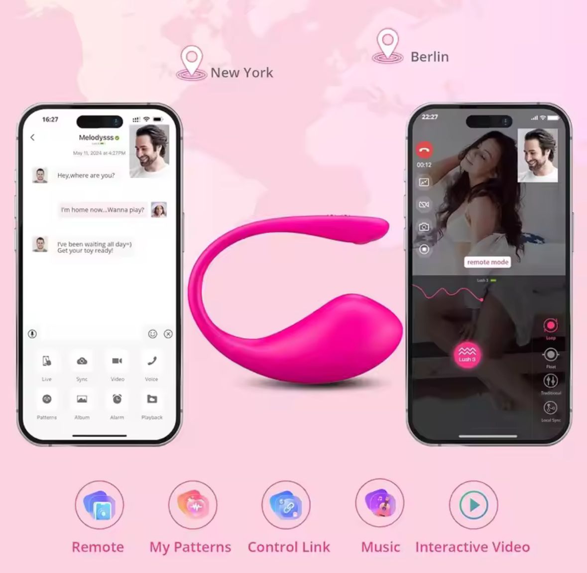 App Vibrators for Women Long Distance Bluetooth _1