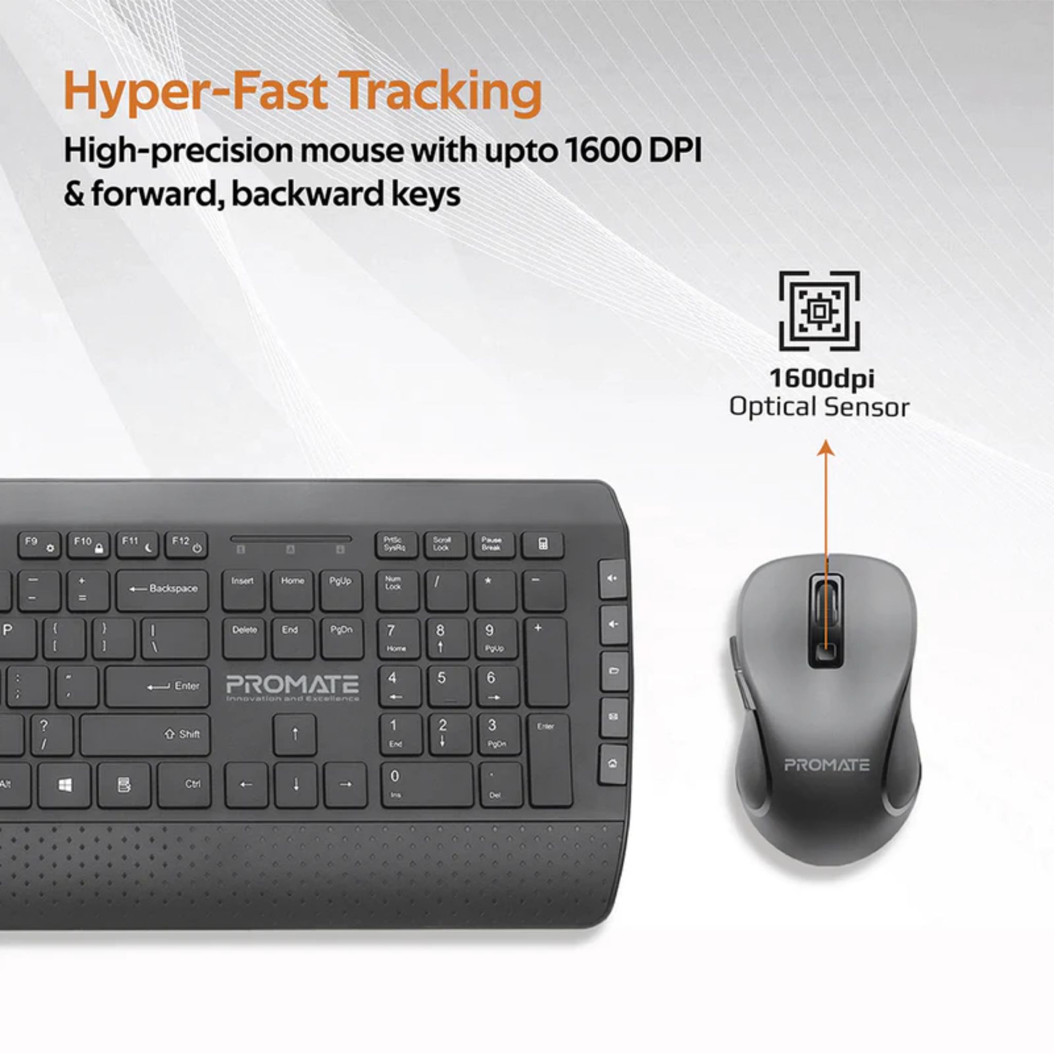 PROMATE ProCombo-10 KEYBOARD & MOUSE_1