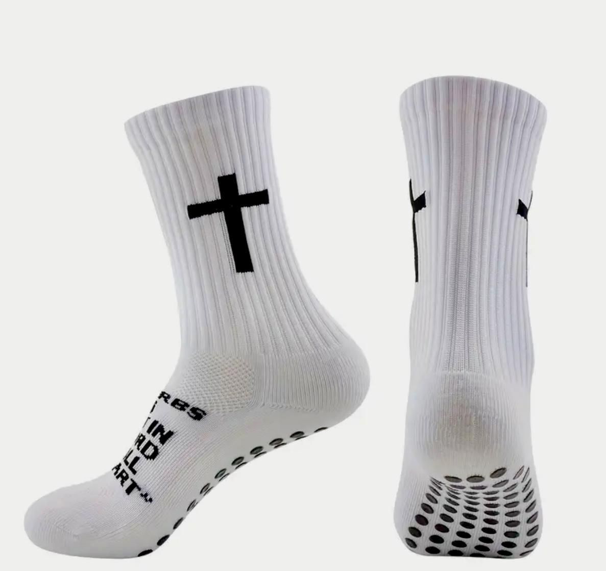 Grip Socks white_0