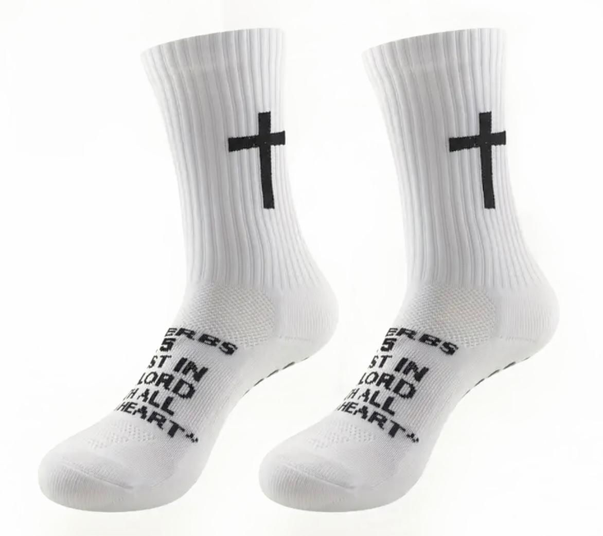 Grip Socks white_1