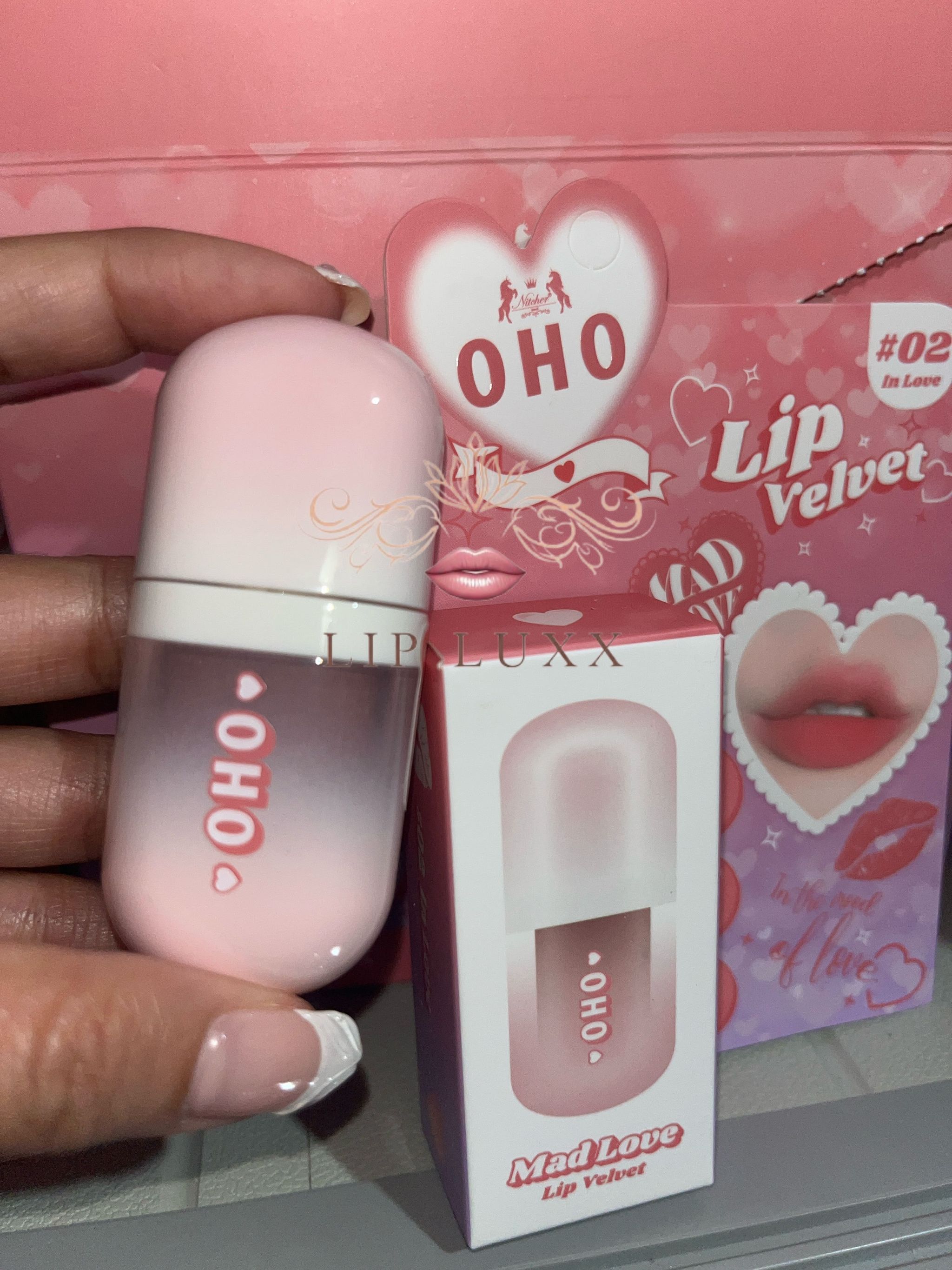 OHO Mad Love Lip Velvet No.2 In Love (5.40g)_3