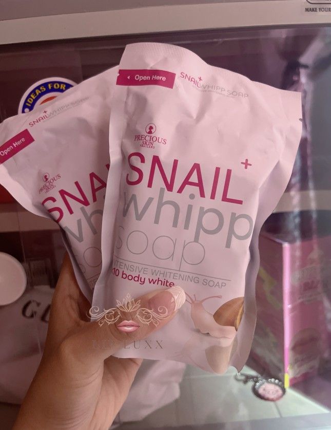 Precious Skin Thailand Snail Whipp Soap (120g)_2