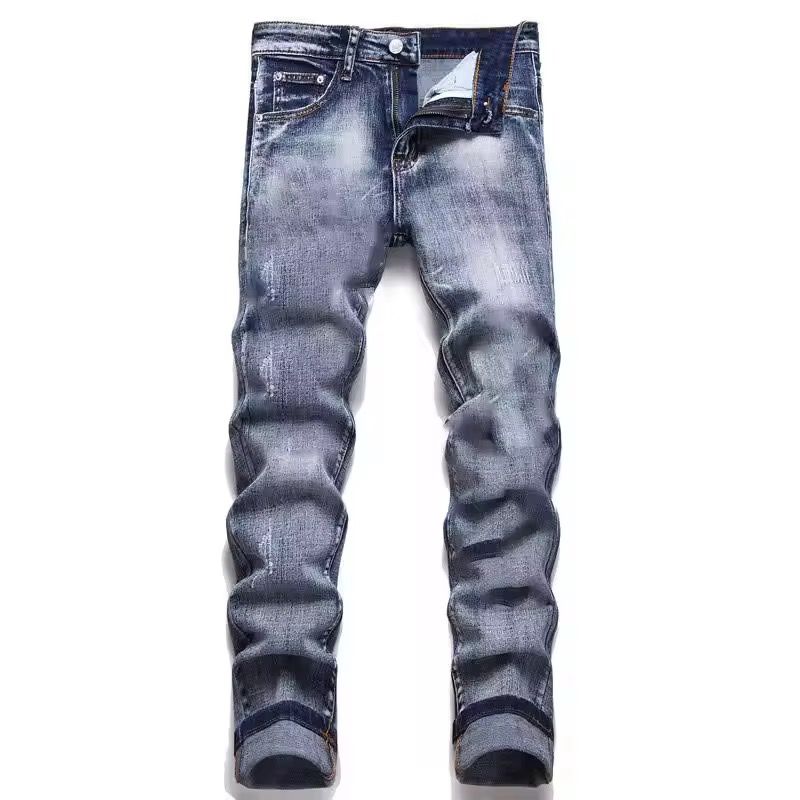 New Catalog Trendy Spring Summer 2025 Y2k Clothing Denim Amirys Jeans Pants for Men Vintage Jeans Men Custom Stacked Jeans_3