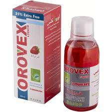 اوروفكس مضمضة حمراء بالفراولة 250 مل س ج_0