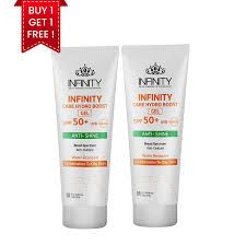 انفينتى صن سكرين جل انتى شاين +50 اس بي اف 1+1_0