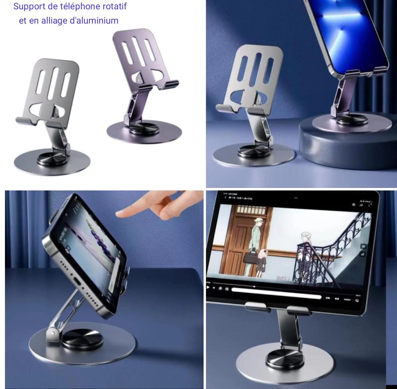 Support de téléphone pliable_0
