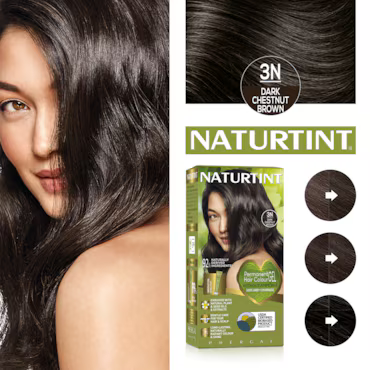 Naturtint Permanent Hair Colour 3N (Dark Chestnut Brown)_5