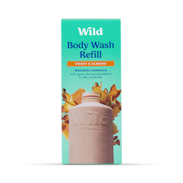 Wild Honey & Almond Body Wash Refill 300ml_0