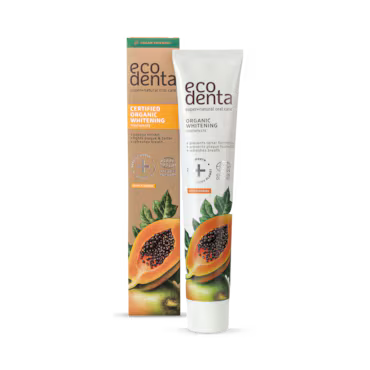 Ecodenta Certified Organic Whitening Toothpaste with Papaya Extract 75ml_0