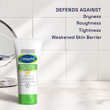 Cetaphil Daily Defence Cream SPF 50+ Mineral Sunscreen 50g_7
