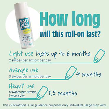 Salt of the Earth - Melon & Cucumber Natural Deodorant Roll-on 75ml_7