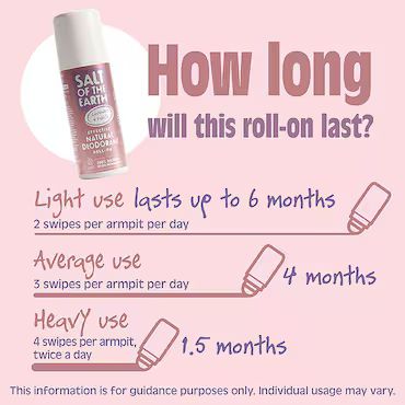 Salt of the Earth - Melon & Cucumber Natural Deodorant Roll-on 75ml_17