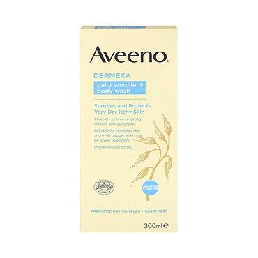 Aveeno Dermexa Daily Emollient Body Wash 300ml_0